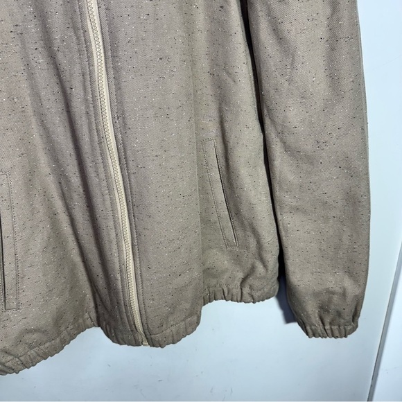 Club Monaco Men's Tan Cotton Bomber Jacket Size XL - Picture 4 of 13